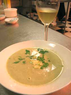 Cream of Parsley soup