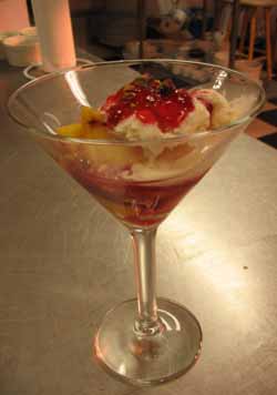 Peach Melba
